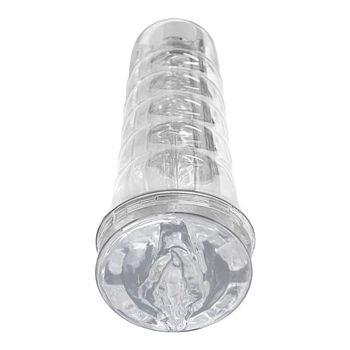 DREAM-LITE CRYSTAL VAGINA MASTURBATOR-CLEAR