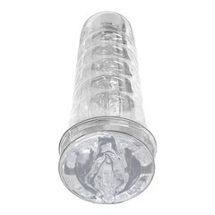 DREAM-LITE CRYSTAL VAGINA MASTURBATOR-CLEAR