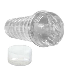 DREAM-LITE CRYSTAL VAGINA MASTURBATOR-CLEAR