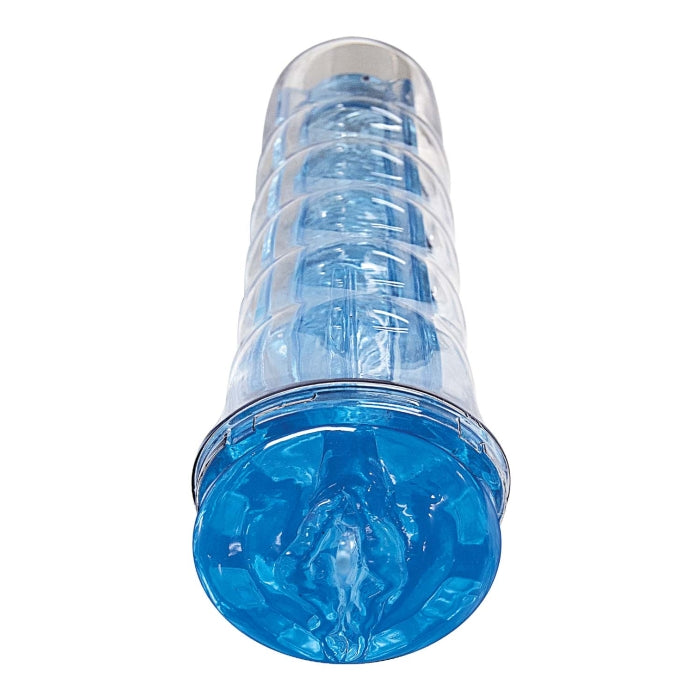 DREAM-LITE CRYSTAL VAGINA MASTURBATOR-BLUE