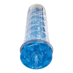 DREAM-LITE CRYSTAL VAGINA MASTURBATOR-BLUE