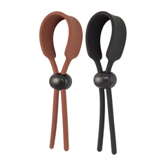 COCK LOOPS-BROWN & BLACK