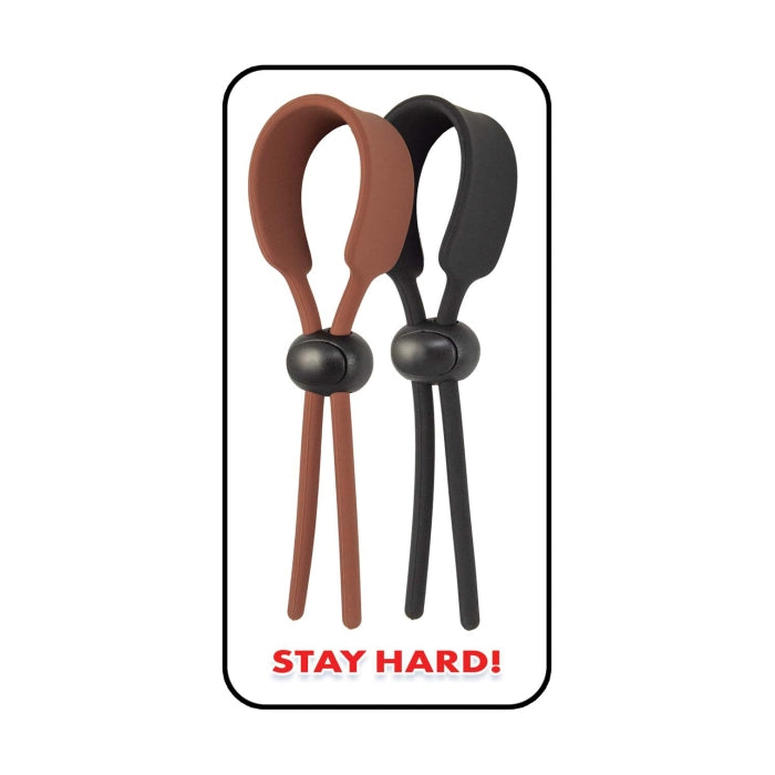 COCK LOOPS-BROWN & BLACK