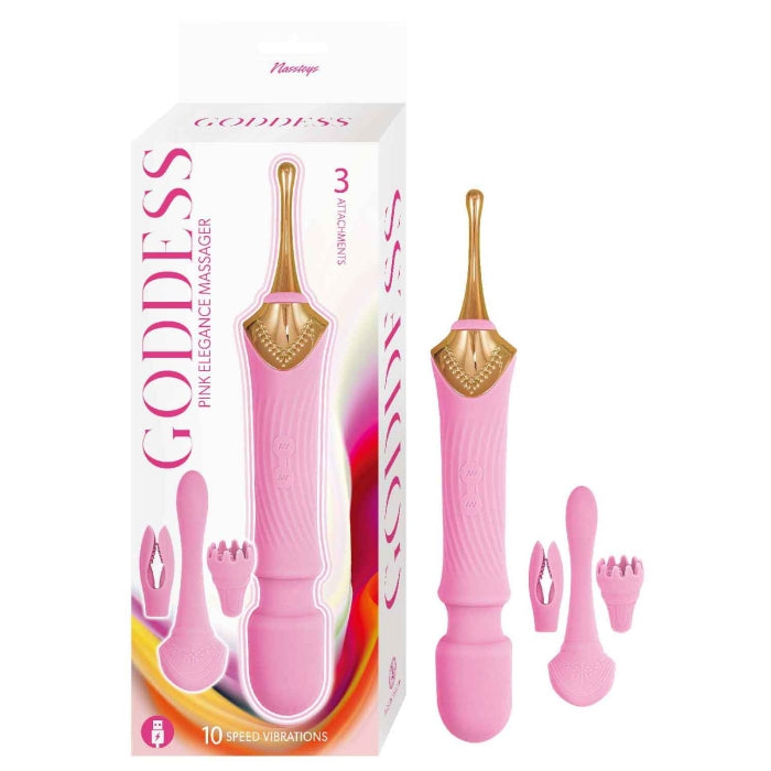 GODDESS PINK ELEGANCE MASSAGER-PINK