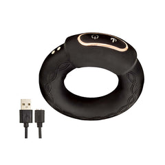 COCKPOWER HEAT UP COCK RING-BLACK