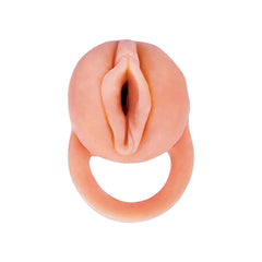 THE GREAT EXTENDER 2 IN 1 8" EXTENDER & MASTURBATOR-WHITE