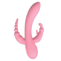 THE BEAT TRIFECTA MASSAGER-PINK
