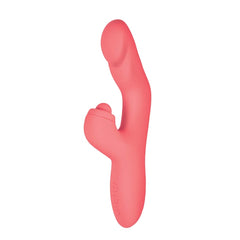 GODDESS HEAT UP TAPPING MASSAGER-CORAL