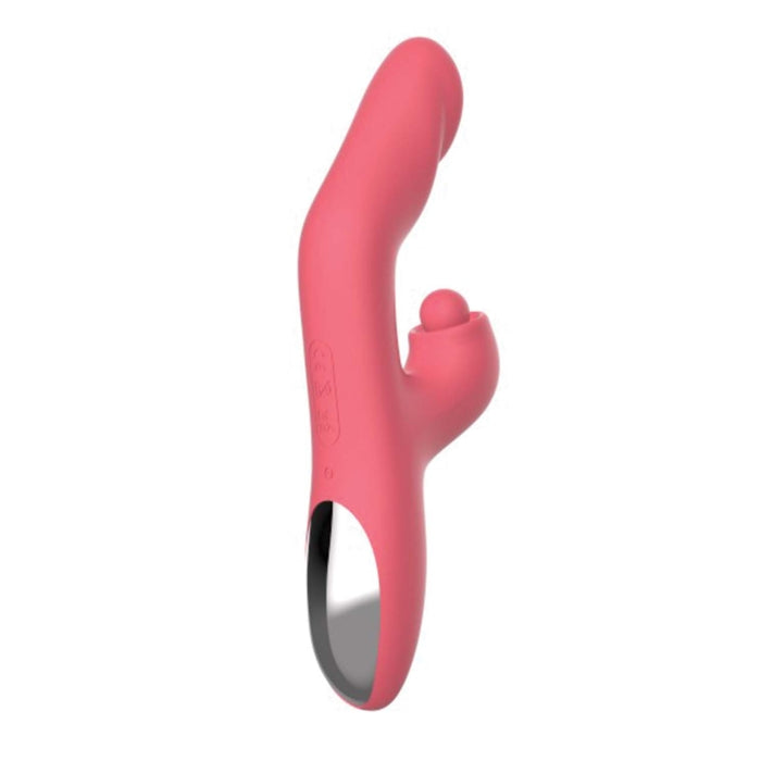 GODDESS HEAT UP TAPPING MASSAGER-CORAL