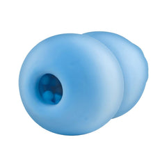DELITE HEATED ROSE MASTURBATOR-BLUE