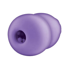 DELITE HEATED ROSE MASTURBATOR-PURPLE