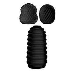 DELITE POCKET MASTURBATOR KIT-BLACK