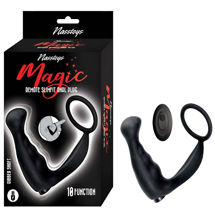 ANAL PLUG BLACK MAGIC REMOTE SLIMFIT ANAL PLUG