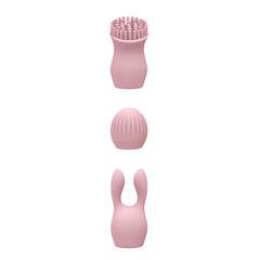 CLIT-TASTIC AROUSING CLIT TEASER W/ATTACHMENTS - PINK