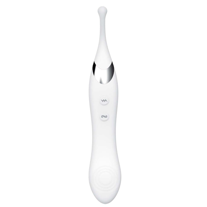 CLIT-TASTIC AROUSING CLIT TEASER W/ATTACHMENTS - WHITE