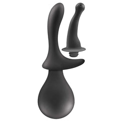 EZ-IN DUAL PLEASURE DOUCHE - BLACK