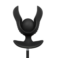 ATOMIC VIBRATING INFLATABLE PLUG - BLACK