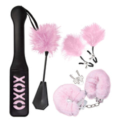 BONDAGE BY NASSTOYS NAUGHTY IN PINK - BLACK & PINK