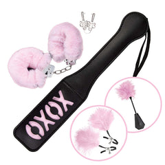 BONDAGE BY NASSTOYS NAUGHTY IN PINK - BLACK & PINK