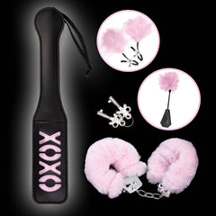BONDAGE BY NASSTOYS NAUGHTY IN PINK - BLACK & PINK