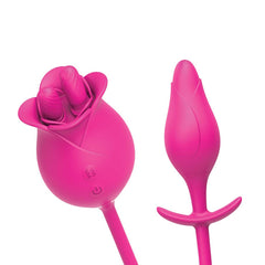 THE ROYALE DUAL MASSAGER - PINK