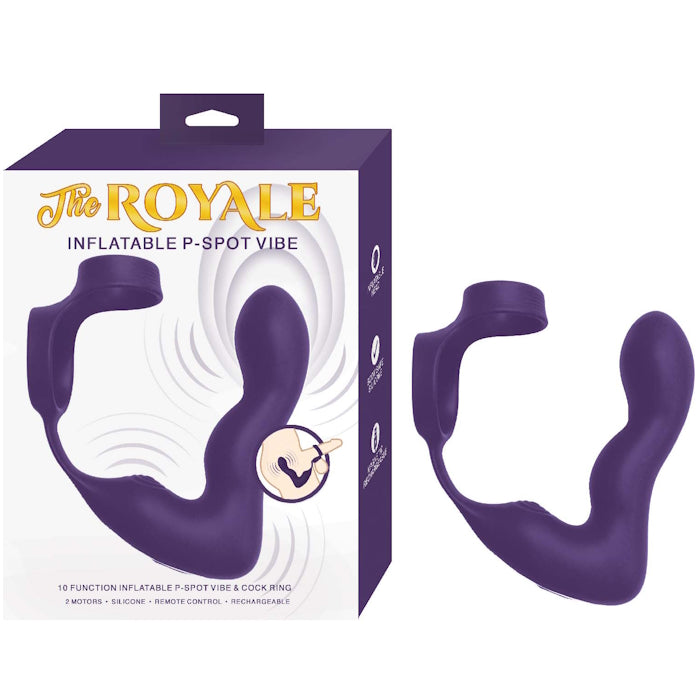 THE ROYALE INFLATEABLE P-SPOT VIBE - PURPLE