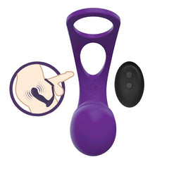 THE ROYALE P-SPOT MASSAGER - PURPLE
