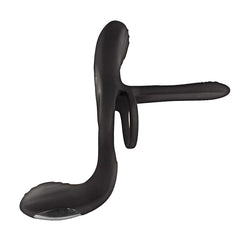 ENHANCER VIBRATING LOVERS RING - BLACK