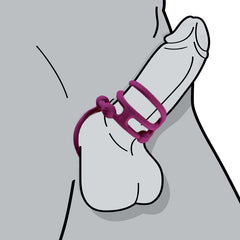 ENHANCER QUAD COCKRING - PURPLE