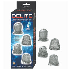 DELITE JERK IT STROKER KIT - SMOKE