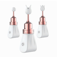 GOLD GLAM TRI-TIP VIBE - WHITE