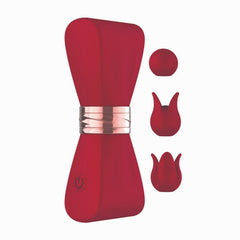 GOLD GLAM TRI-TIP VIBE - RED