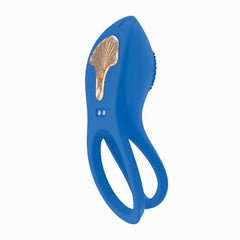 GOLD GLAM COCKRING - BLUE