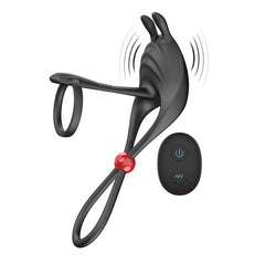 COCKPOWER REMOTE CONTROL COCKRING & BALL CINCH - BLACK