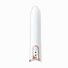 GOLD GLAM BULLET VIBE - WHITE