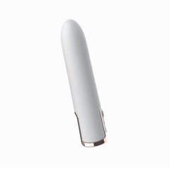 GOLD GLAM BULLET VIBE - WHITE