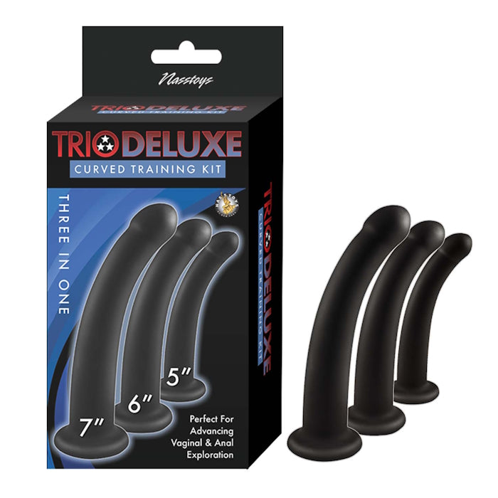 TRIO DELUXE CURVED TRAINING KIT - BLACK