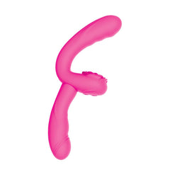 DESIRE 2 PIECE DUAL VIBRATOR PINK