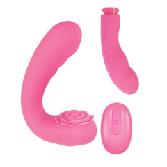 DESIRE 2 PIECE DUAL VIBRATOR PINK