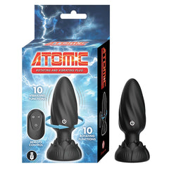ANAL PLUG VIBE BLACK ATOMIC ROTATING