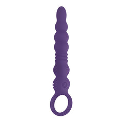 VIBRATING BUTTFUC THRUSTING ANAL WAND PURPLE