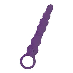 VIBRATING BUTTFUC THRUSTING ANAL WAND PURPLE