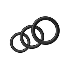 SILICONE RING PACK RED & BLACK