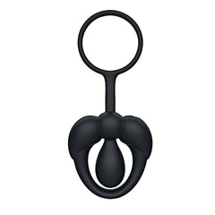 SILICONE TINGLE RING BLACK