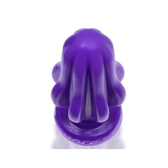 AIRHOLE-1 FINNED BUTTPLUG SMALL - EGGPLANT
