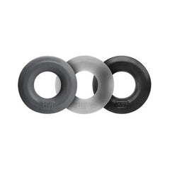 HUNKY JUNK STACKING BALLS COCK RINGS 3PC