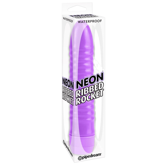 NEON RIBBED ROCKET - PURPLE