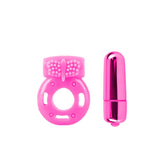 NEON VIBRATING COUPLES KIT - PINK