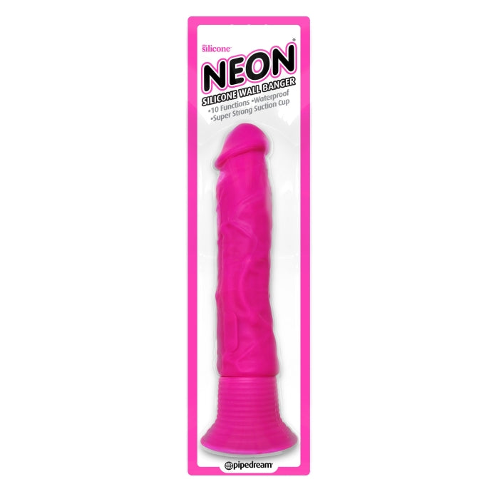 NEON SILICONE WALL BANGER - PINK