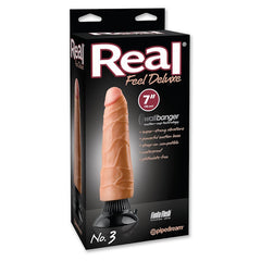 VIBE DILDO 7" LIGHT REAL FEEL DELUXE NO. 3